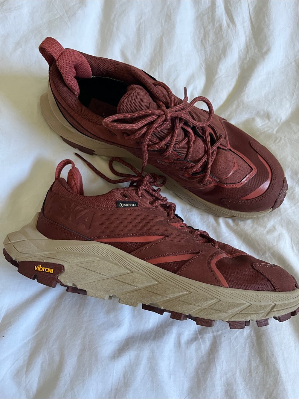 Women’s Hoka One One Anacapa Low Gore-Tex waterproof hiking running shoes
